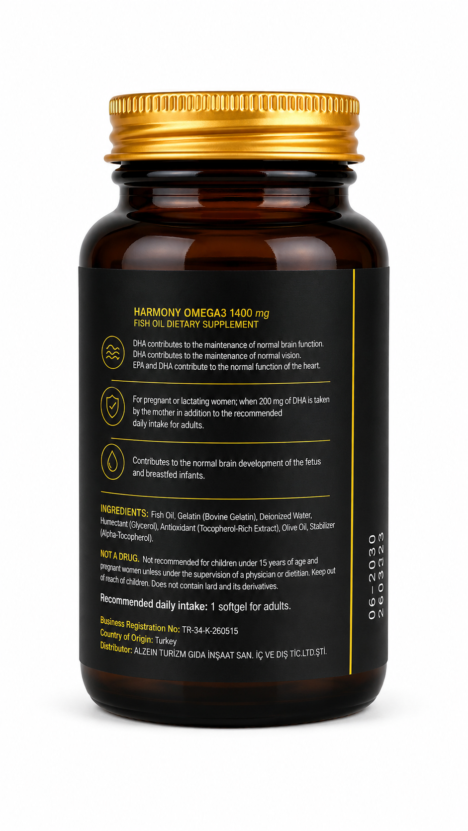 Harmony Omega 3 Premium Fish Oil - Image 7