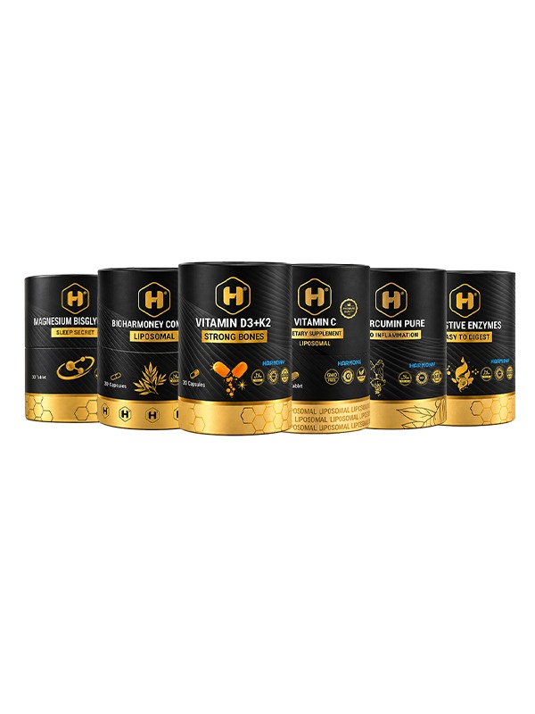 المجموعة الذهبية من Harmony كل ما تحتاجه صحتك